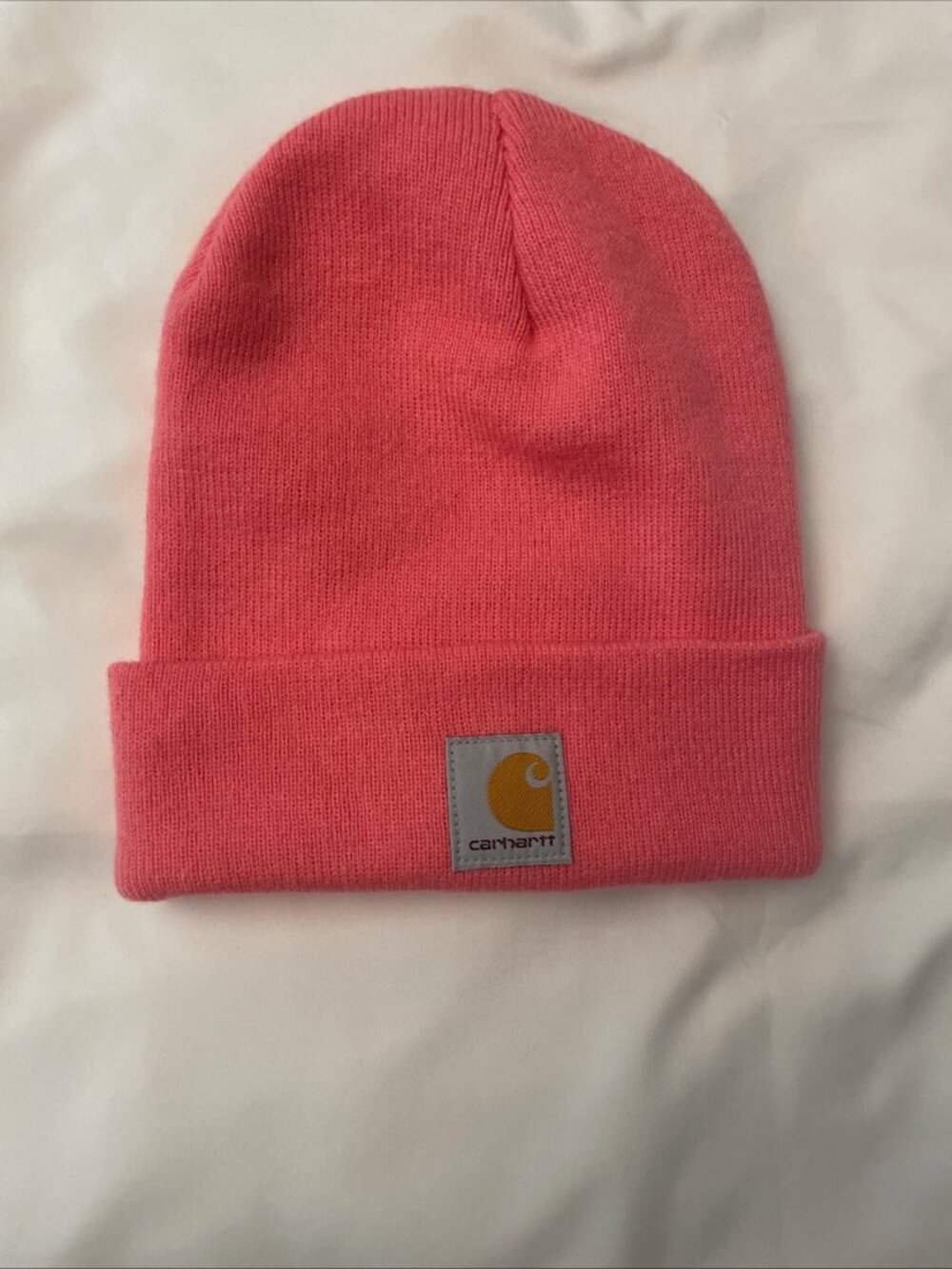 CARHARTT Beanie Winter Hat Bright Pink AH8905 Child / Youth